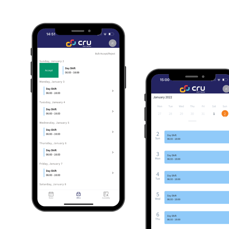 Cru Software | Rostering