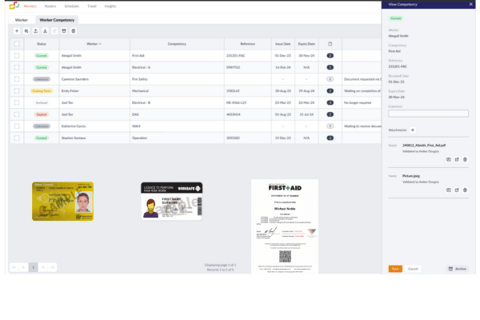 Rostering Document Uploader | Cru Software